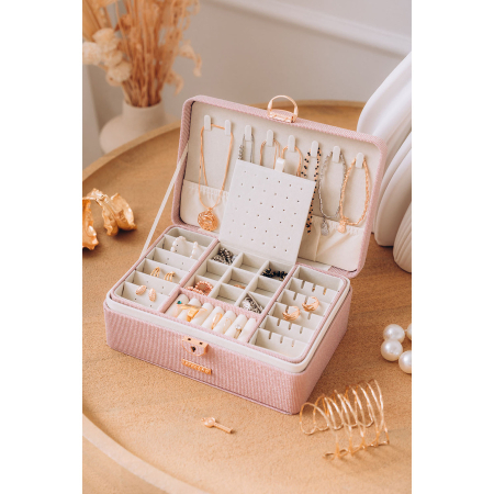 Cutie roz elegantă cu zăvor și cheie - Peterson PTR-PTN SZK-08-3095 ROSE [7]