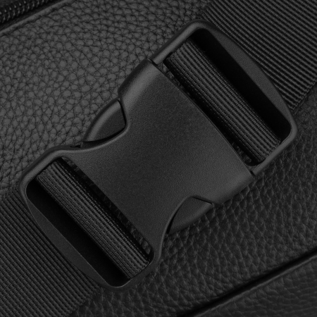 Borsetă bărbătească neagră din piele naturală, cu o singură compartimentare - Rovicky PTR-R-ST7-06-7625-BLACK [7]