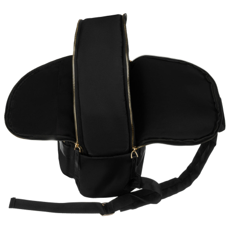 Rucsac urban pentru femei, din poliester negru, cu bretele reglabile - Peterson PTR-PTN JN-11-0146 BLACK [17]