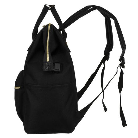 Rucsac mare din poliester negru cu compartiment pentru laptop - Peterson PTR-PTN ALFA BLACK [1]