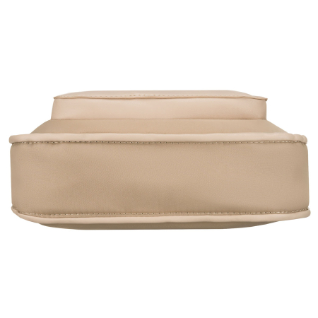 Geantă de damă bej din nailon și piele ecologică, cu mânere și curea detașabilă - Peterson PTR-PTN JN-16-0368 BEIGE [19]