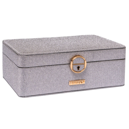 Cutie gri, elegantă, cu zăvor și cheie - Peterson PTR-PTN SZK-08-3118 GREY [3]