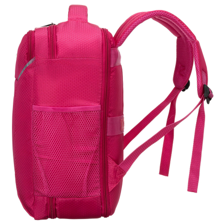 Rucsac de călătorie roz din poliester cu , curea pentru valiză - Peterson PTR-PTN BOCIAN-6439 PINK [7]