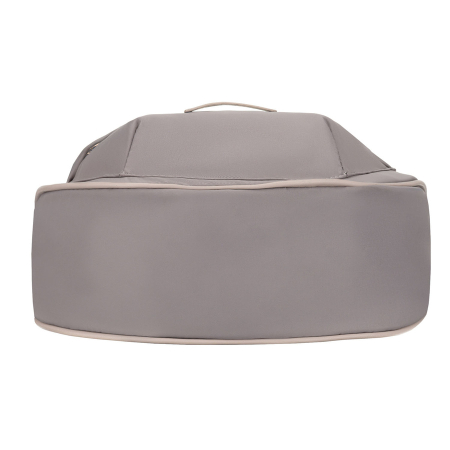 Geantă de damă gri din nylon, cu curea reglabilă și închidere cu fermoar - Peterson PTR-PTN JN-14-0306 GRAY [14]