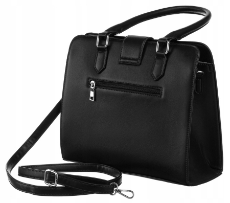 Geanta shopper de dama eleganta din piele ecologica - Rovicky PTR-R-073-04-0485 BL [2]