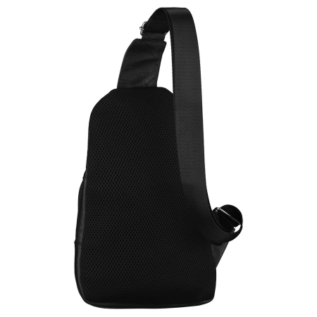 Rucsac negru de oraș cu un singur umăr, din piele naturală - Rovicky PTR-R-3015-CLB-1821 BLAC [2]