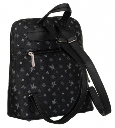 Rucsac elegant de dama din piele ecologica - David Jones 6866-2 BL [2]