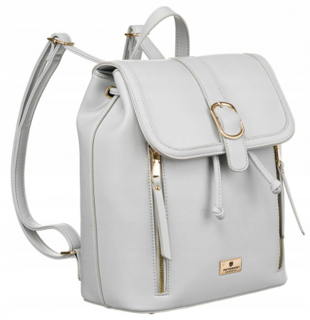 Preferintele clientilor - Genti si Rucsacuri ❤️ - Rucsac elegant de dama din piele ecologica - Peterson PTR-PTN L61409-0289 GRA