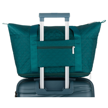 Geantă de antrenament din poliester verde, suspendată pe mânere confortabile - Peterson PTR-PTN PIK-02-8601 TURQ [12]