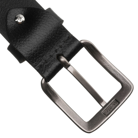 Curea bărbătească clasică din piele neagră cu cataramă tradițională - Peterson PTR-PTN LTP-27 [2]