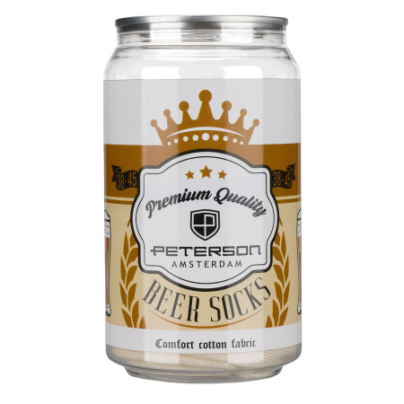 Set de șosete bărbătești cu diverse modele de bere, mărimi 38-45 - Peterson PTR-PTN SML-S3W-BE-38-44 [16]
