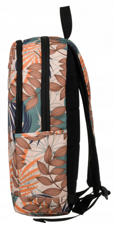 Rucsac clasic de damă din poliester cu model de plante - Rovicky PTR-R-PST-9299 05 [2]