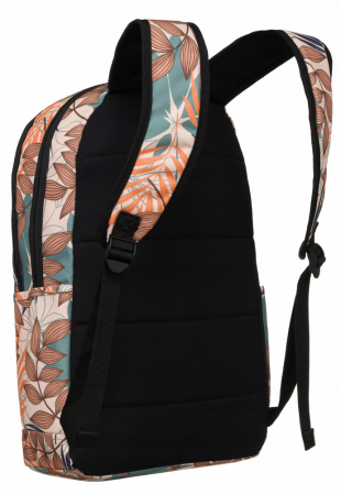 Rucsac clasic de damă din poliester cu model de plante - Rovicky PTR-R-PST-9299 05 [3]