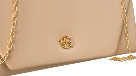 Geantă clutch de damă elegantă cu lant - Rovicky PTR-R-XS006-7271 NUDE [3]