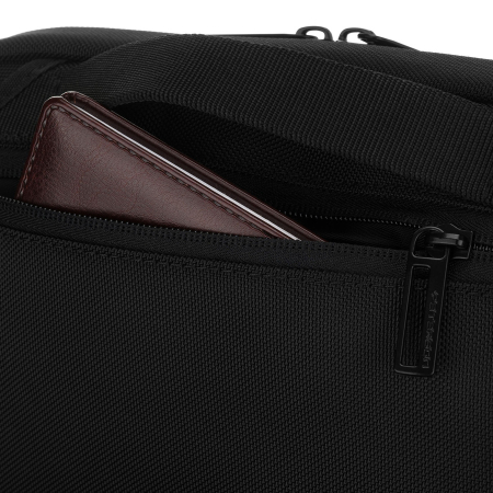 Geantă sport neagră cu închidere cu fermoar, două compartimente - Peterson PTR-PTN-73225-2201 BLACK [6]