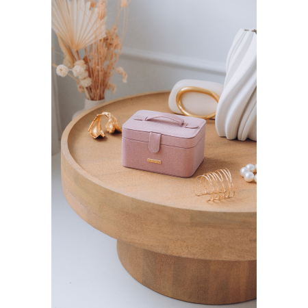 Cutie de bijuterii roz cu închidere magnetică - Peterson PTR-PTN SZK-09-3125 ROSE [1]