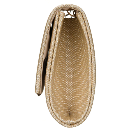 Geantă de damă elegantă, aurie, din material sintetic, cu închidere cu clip magnetic - Rovicky PTR-R-XS028-2-0610 GOLD [3]