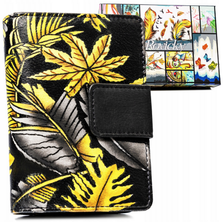  Wallets & Money Clips - Portofel dama din piele naturala Rovicky PTR-R-N109-ART-19-7149