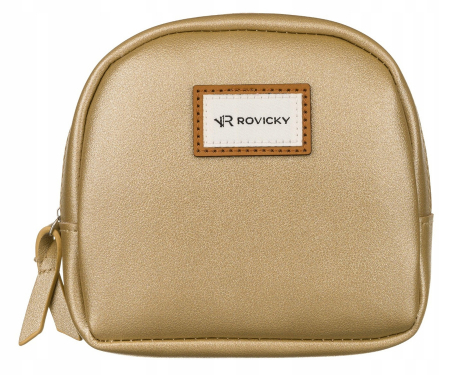 Set doua genti cosmetice dama din piele ecologica - Rovicky PTR-R-261-9381 GOLD [3]