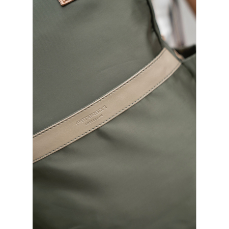 Rucsac de damă verde din nailon cu închidere cu fermoar - Peterson PTR-PTN JN-08-0023 GREEN [17]
