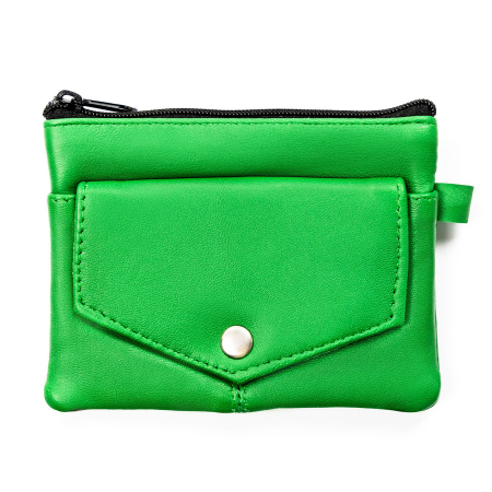 Accesorii Dama - Husa pentru chei din piele verde închis PTR-KC-01-PDM D.GREEN