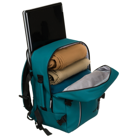 Rucsac de călătorie turcoaz cu , curele reglabile - Peterson PTR-PTN SKYLINE-8657 TUR [6]