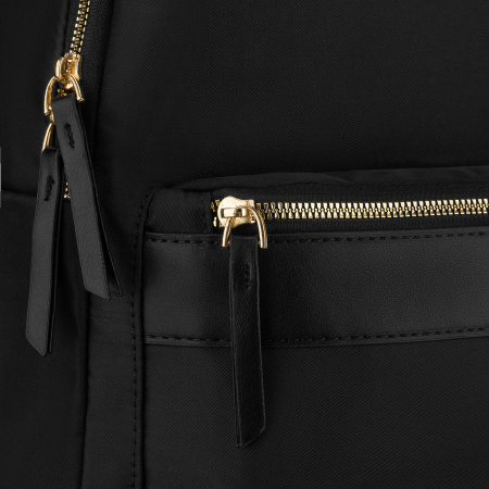 Rucsac urban pentru femei, din poliester negru, cu bretele reglabile - Peterson PTR-PTN JN-11-0146 BLACK [11]