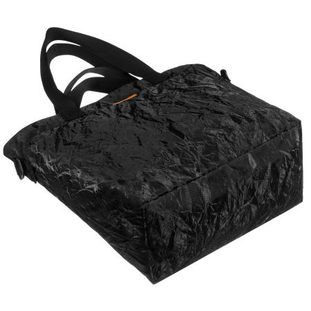 Geantă mare de damă neagră cu model, închisă cu fermoar - Rovicky PTR-R-TZ15605-2424 BLACK [8]