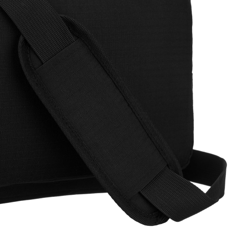 Rucsac de călătorie negru cu închidere cu fermoar, perfect pentru bagajul de mână - Peterson PTR-PTN WRONA-9638 BLACK [25]