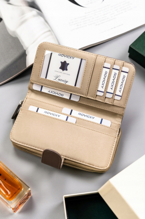 Portofel dama din piele Cavaldi N118-APU-BL-3202 F.B [5]