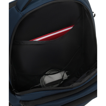 Rucsac de călătorie bleumarin din poliester cu compartiment pentru laptop și bretele reglabile - Peterson PTR-PTN HY241-7031 NAVY [25]