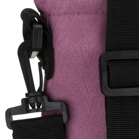 Geantă de damă mov, cu un singur compartiment, cu fermoar și buzunar exterior - Rovicky PTR-R-TZ15605-ZJ PURPLE [4]