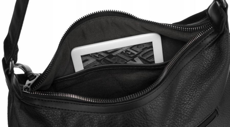 Geanta de dama din piele ecologica - David Jones PTR-6885-1 BL [5]