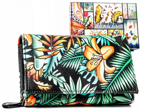 Wallets & Money Clips - Portofel dama din piele naturala Rovicky PTR-R-N19-ART-20-7057