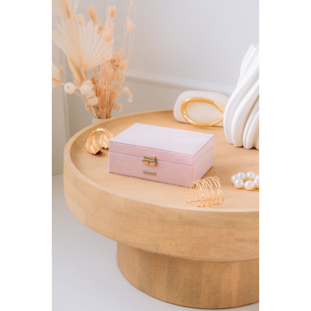 Cutie de bijuterii cu cheie, roz - Peterson PTR-PTN SZK-11-5936 PINK [1]