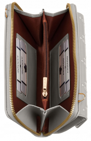 Poșetă-portofel elegant cu curea lungă - 4U Cavaldi PTR-M-13-7997 GR [5]