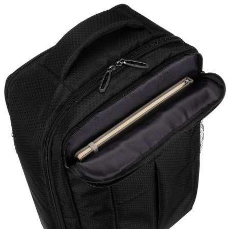 Rucsac de călătorie negru din poliester, perfect pentru bagajul de mână - Peterson PTR-PTN BOCIAN-6408 BLAC [9]