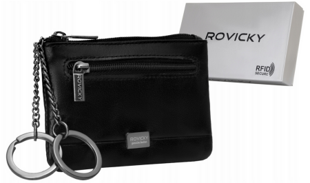 Portofel din piele naturala Rovicky PTR-CPR-018-BAR- BL [8]