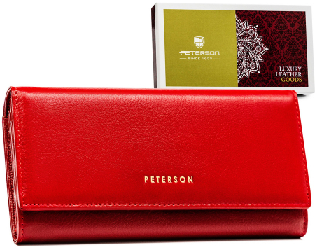  Wallets & Money Clips - Portofel dama din piele naturala Peterson PTR-PTN 72401-SGN-8461 R