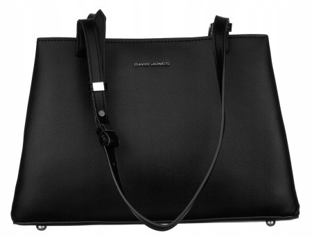Geanta de dama clasica din piele ecologica - David Jones PTR-CM6533 BL [1]