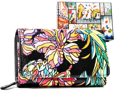  Wallets & Money Clips - Portofel dama din piele naturala Rovicky PTR-R-N22-ART-18-7088
