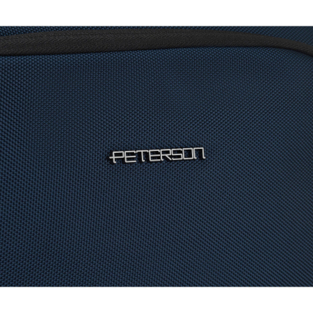 Rucsac de călătorie bleumarin din poliester cu compartiment pentru laptop și bretele reglabile - Peterson PTR-PTN HY241-7031 NAVY [29]