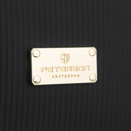 Geantă cosmetică neagră din material sintetic cu mâner practic - Peterson PTR-PTN KOS-DA-11P BLACK [5]