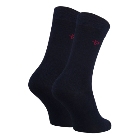 Set multicolor de șosete bărbătești în mărimile 40-45, confecționate din bumbac și elastan - Peterson PTR-PTN SML-S5-40-45-BNG [17]