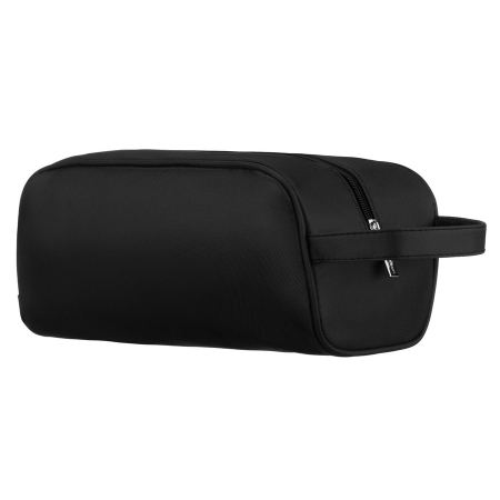 Geantă cosmetică din material sintetic de culoare neagră, cu închidere cu fermoar - Peterson PTR-PTN KOS-ME-9-3385 BL [2]