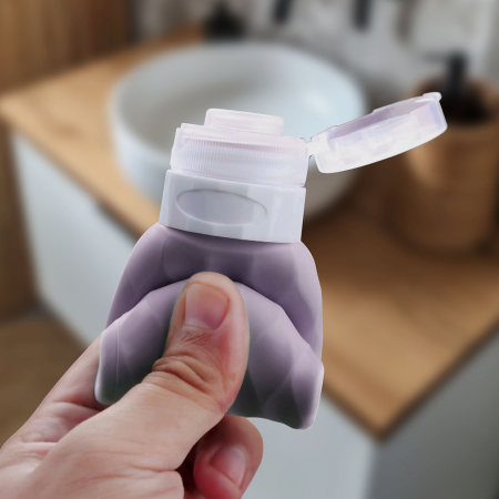 Sticluțe de silicon multicolore, de dimensiuni reduse, ambalate într-o geantă cosmetică - Peterson PTR-SBP-90-SET4-0443 BRO [4]