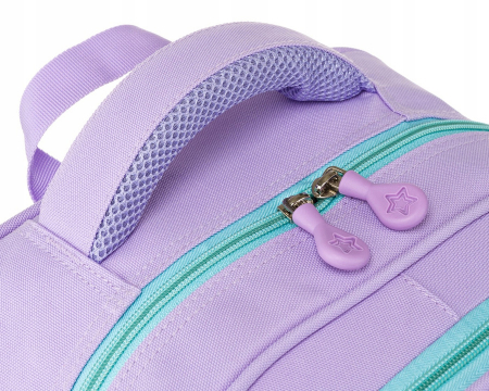 Rucsac de școală mov cu bretele reglabile - Peterson PTR-PTN PS1-6036 PUR [6]
