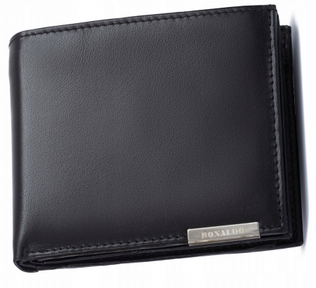  Wallets & Money Clips - Portofel barbati din piele naturala Ronaldo PTR-RM-01-BCF-BP BL