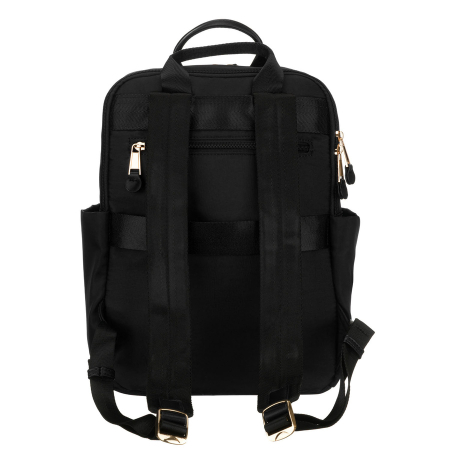 Rucsac de damă negru din nylon cu bretele reglabile - Peterson PTR-PTN JN-08-9980 BLACK [8]