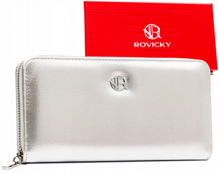 Portofele Dama - Portofel dama din piele Rovicky PTR-R-PRK-01-HRH-2788 SI